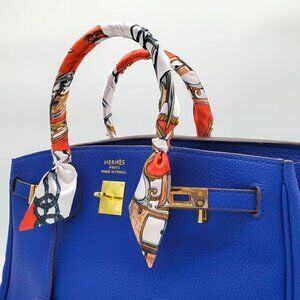 Skinny Scarf | Hand Bag, Neck Scarf (2 pieces) - Color Set #16 / Brand NEW